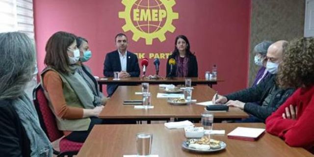 HDP’den EMEP’e ziyaret: Fezlekeler muhalefeti sindirme operasyonunun bir parçası