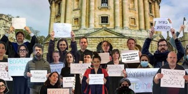 Oxford akademisyenlerinden Boğaziçi eylemlerine destek