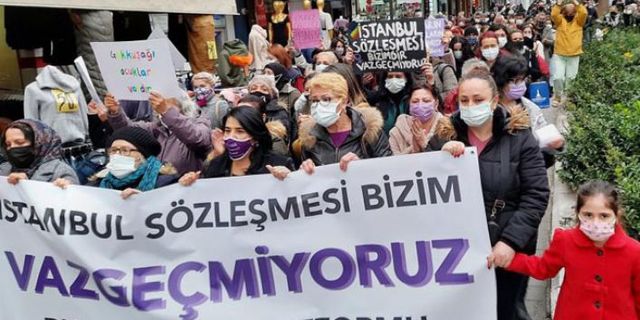 Kadınlar, İstanbul Sözleşmesine sahip çıkıyor: Kararı geri çek, sözleşmeyi uygula