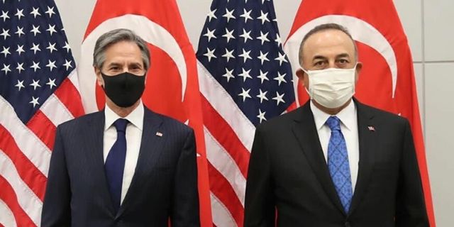 Çavuşoğlu, ABD'li mevkidaşı Blinken ile görüştü