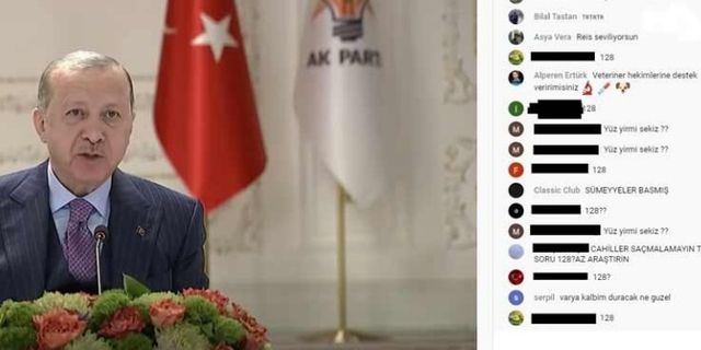 Gençlerden Erdoğan’a canlı yayında ‘128 Milyar’ sorusu