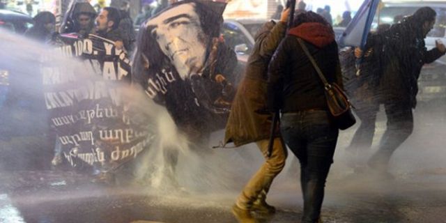 Ankara'da Hrant Dink anmasına polis saldırısı