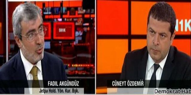 Canlı yayınında Cüneyt Özdemir'e rüşvet teklifi