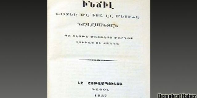 Ermeni harfleriyle yazılan 150 yıllık Kürtçe İncil