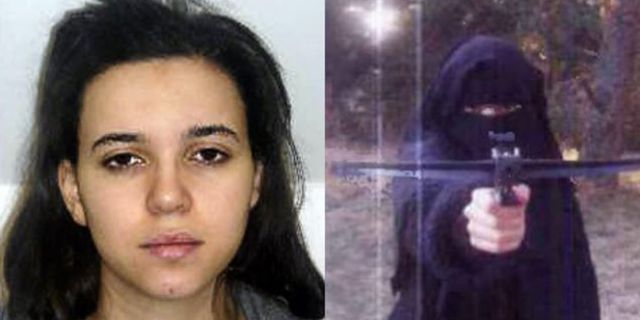 Fransa'da aranan market saldırganının eski sevgilisi 'Türkiye'den Suriye'ye geçti'