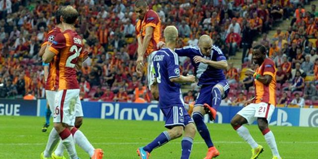 Galatasaray: 1 Anderlecht: 1