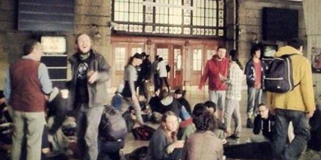 Herkesin gözü Taksim'deyken Haydarpaşa işgal edildi