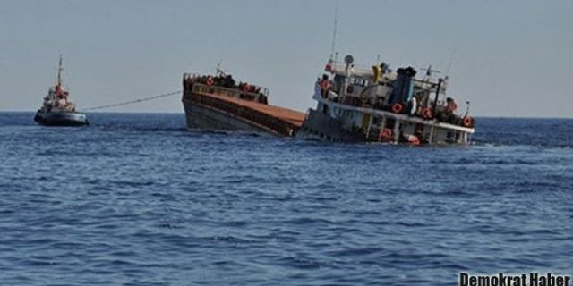 Kaçak göçmenleri taşıyan gemi battı: 20 ölü