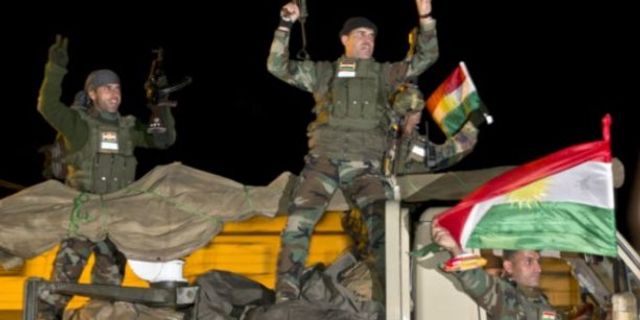 Peşmerge Türkiye'den Kobani'ye geçti