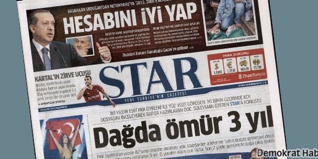 Star Gazetesi Halkbank'ın parasını çok sevmiş