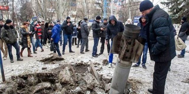 Ukrayna'ya roket yağdı: 8 ölü