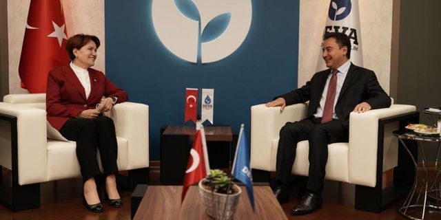 Meral Akşener, Ali Babacan'ı ziyaret etti