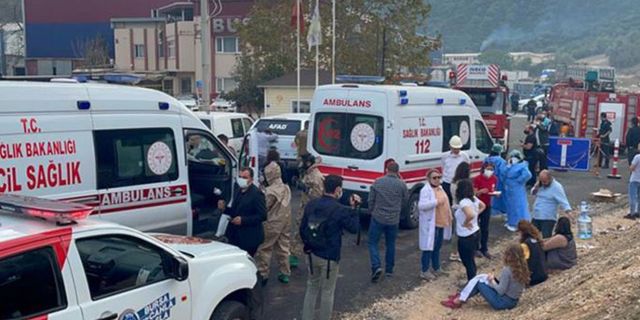 Bursa'da kimya fabrikasında patlama: 1 işçi hayatını kaybetti, 3 işçi yaralandı