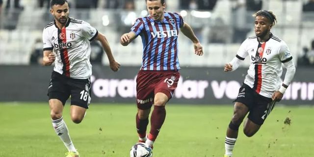 Trabzonspor, Beşiktaş'ı son dakika golüyle yendi