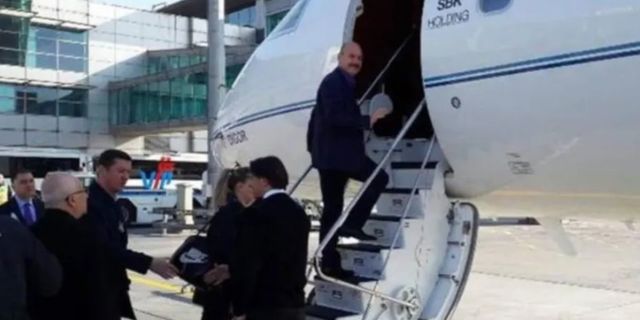 Süleyman Soylu'nun SBK uçağına binerken fotoğrafı ortaya çıktı