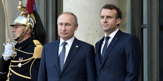 Macron: Rusya'ya silah satışı uluslararası hukuka uygun