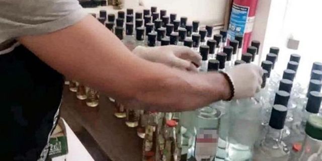 Malatya'da 2 bin litre sahte alkol ele geçirildi