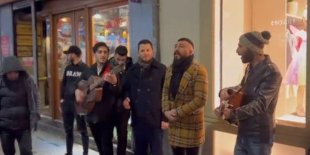 AKP’li vekil İstiklal Caddesi'nde Kürtçe şarkı söyledi