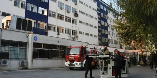 Ege Üniversitesi Hastanesi'nde yangın: Hastalar tahliye edildi