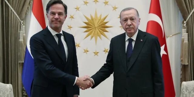Cumhurbaşkanı Erdoğan, Hollanda Başbakanı Rutte'yle görüştü