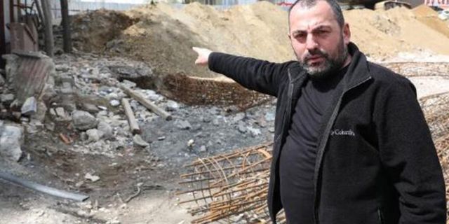Dikilitaş'ta Hamidiye Çeşmesi’ni inşaat için yıktılar