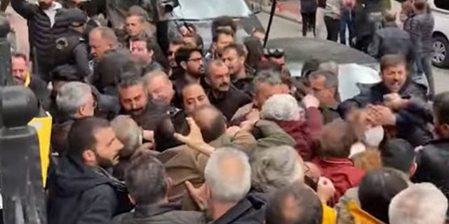 HDP Genel Merkezi önünde müdahale: Gözaltılar var