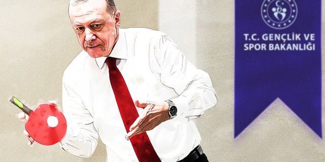 Erdoğan'ın raket tutuşu NFT'ye dönüştürüldü