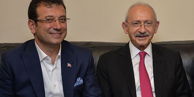 'Kılıçdaroğlu ve İmamoğlu baş başa yemek yedi'