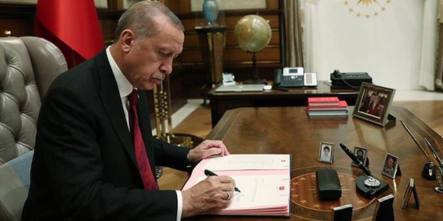 Erdoğan’ın atama ve görevden alma kararları Resmî Gazete’de