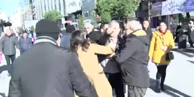 İmamoğlu kararıyla ilgili sokak röportajı yapan TELE1 ekibi saldırıya uğradı