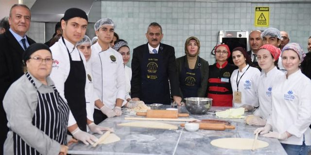 Türkiye'nin ilk gastronomi lisesi Kapadokya'da açıldı