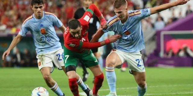İspanya'yı deviren Fas çeyrek finalde