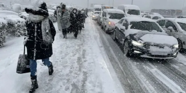 Meteoroloji'den 33 il için kar yağışı uyarısı