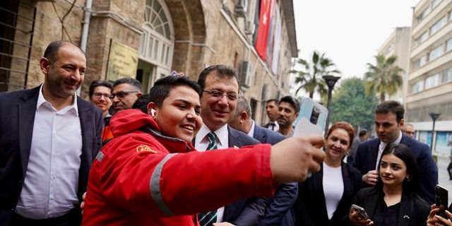 Ekrem İmamoğlu Mersin'de