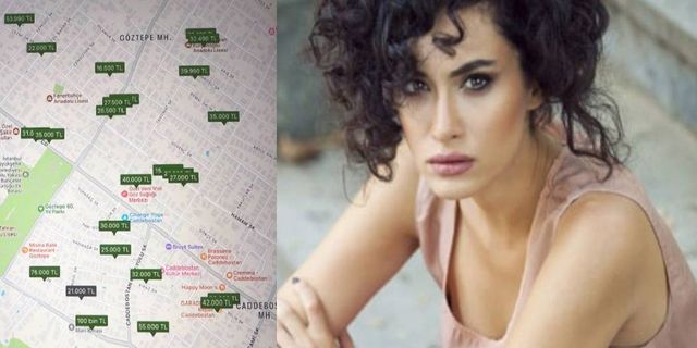 Hande Doğandemir, Kadıköy kira haritasını paylaştı