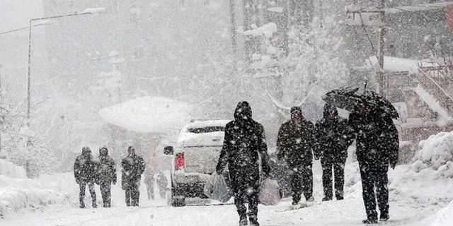 Meteoroloji'den 16 kente sarı kodlu uyarı: Yoğun kar yağışı bekleniyor