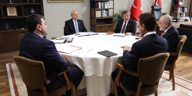 Millet İttifakı'nın beş genel başkanı yarın toplanıyor
