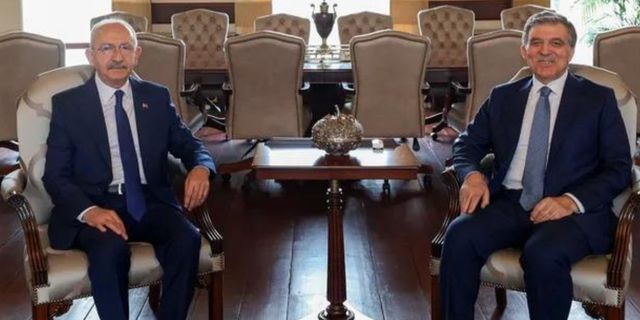 Kılıçdaroğlu, Abdullah Gül'le görüştü