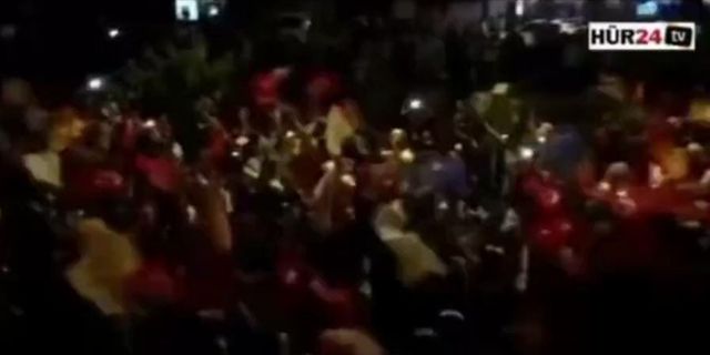 HÜDA-PAR mitinginde Hizbullah lehine sloganlar: Dik dur eğilme Hizbullah seninle