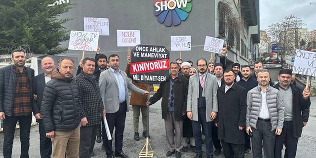 Mil Diyanet Sen’den 'Kızılcık Şerbeti' protestosu