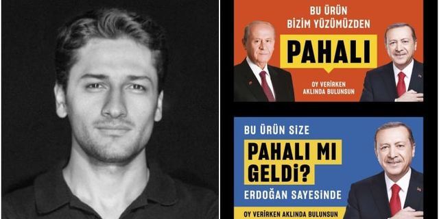 'Erdoğan sayesinde' etiketinin tasarımcısı Mahir Akkoyun serbest bırakıldı