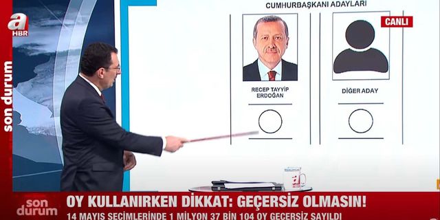 A Haber, Kılıçdaroğlu’nun adını ve fotoğrafını oy pusulasından sildi