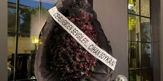 Nejat İşler'in gönderdiği çelenk gündem oldu
