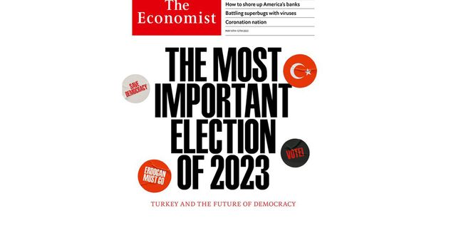 The Economist'ten, "Erdoğan gitmeli" çıkartmalı kapak
