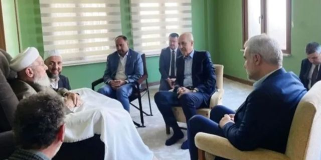 AKP’li Kurtulmuş, İsmailağa Cemaati'ni ziyaret etti