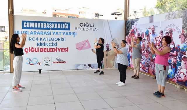 İzmir Çiğli'de kadınlara özel yaz spor kursları