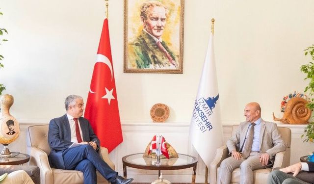 Danimarka Büyükelçisi’nden Başkan Soyer’e ziyaret