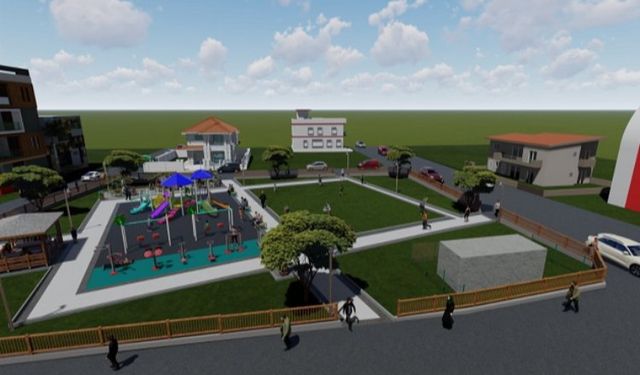 İzmit Belediyesi öz kaynaklarıyla yeni park inşa ediyor