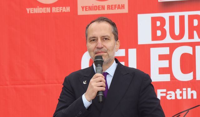 Yeniden Refah'ın lideri Erbakan: MHP'yi geçtik, sıra İYİ Parti'de