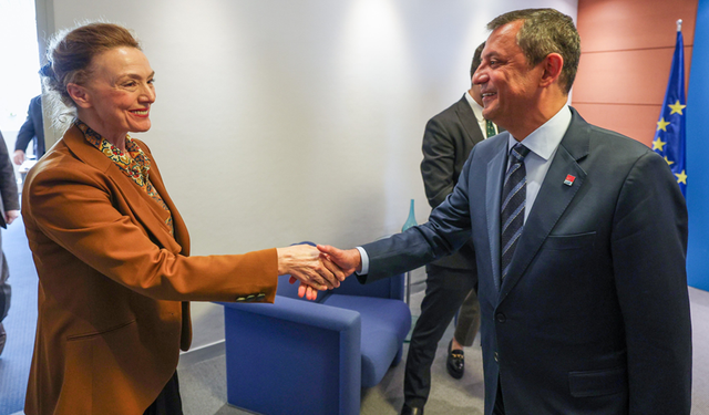 CHP Genel Başkanı Özel, Avrupa Konseyi Genel Sekreteri Buric ile görüştü